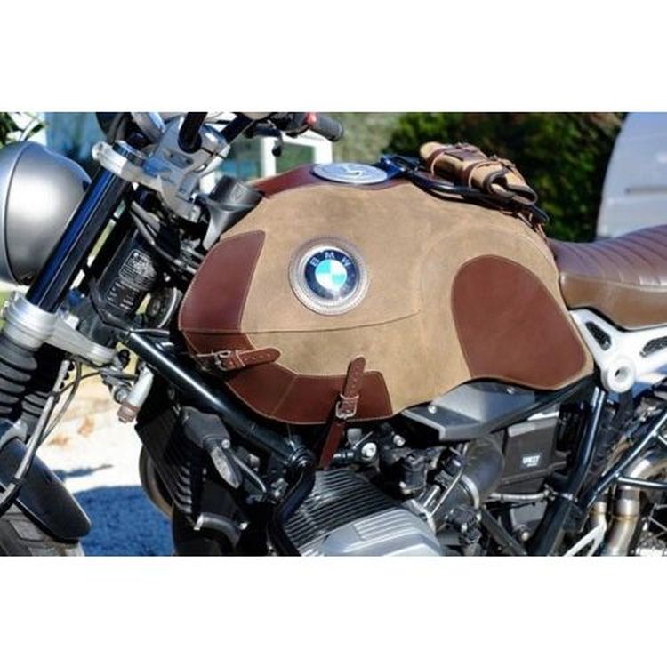 Unit Garage Tank Cover Waxed Suede with Luggage Rack for BMW R Nine T